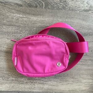 lululemon athletica Pink Belt Bag 1L